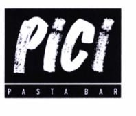 Trademark PICI PASTA BAR