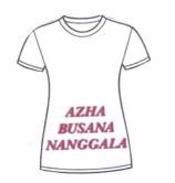 Trademark AZHA BUSANA NANGGALA