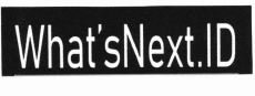 Trademark What'sNext.ID