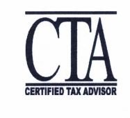 Trademark CERTIFIED TAX ADVISOR