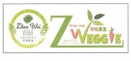 Trademark ZHEN WEI VEGGIE + LOGO