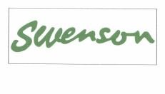 Trademark SWENSON + LOGO