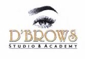 Trademark D'BROWS STUDIO & ACADEMY + LOGO