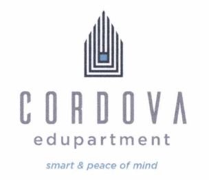 Trademark CORDOVA EDUPARTEMENT + LOGO