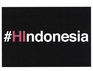 Trademark #HIndonesia (tanda pagar hindonesia) atau hestek hindonesia