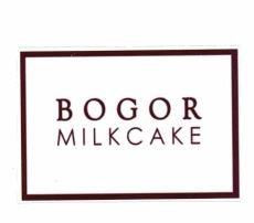 Trademark BOGOR MILKCAKE + LOGO