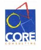 Trademark CORE CONSULTING + logo