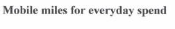Trademark Mobile miles for everyday spend