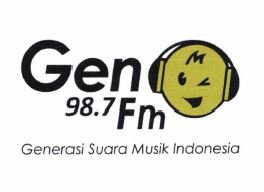 Trademark Gen 98.7 Fm Generasi Suara Musik Indonesia + Lukisan