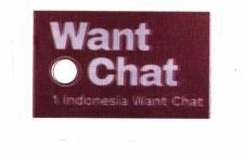 Trademark WANT CHAT dan logo