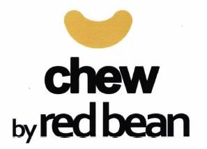 Trademark CHEW BY RED BEAN + LOGO