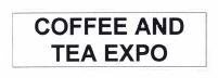 Trademark COFFEE AND TEA EXPO