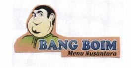 Trademark BANG BOIM Menu Nusantara + LUKISAN