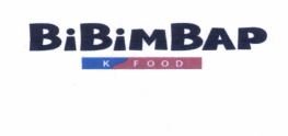 Trademark BIBIMBAP K FOOD + LOGO