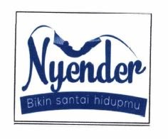 Trademark NYENDER BIKIN SANTAI HIDUPMU + LUKISAN/LOGO