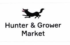 Trademark Hunter & Grower Market + LOGO