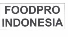 Trademark FOODPRO INDONESIA