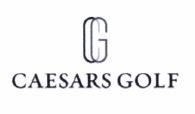 Trademark CAESARS GOLF + logo