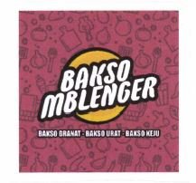 Trademark Bakso Mblenger + Logo