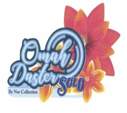 Trademark OMAHDASTERSOLO + LOGO + LUKISAN BUNGA