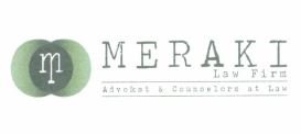 Trademark MERAKI LAW FIRM + LOGO M