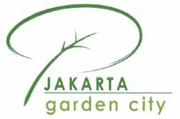 Trademark Jakarta Garden City + Logo