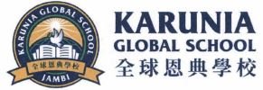 Trademark KARUNIA GLOBAL SCHOOL+ LOGO