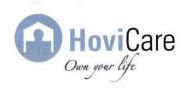 Trademark HoviCare Own your life + Logo