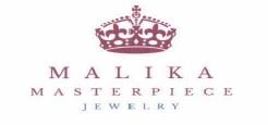 Trademark Malika Masterpiece Jewelery + Logo