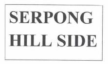 Trademark SERPONG HILL SIDE