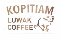 Trademark KOPITIAM LUWAK COFFE + LUKISAN