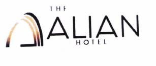 Trademark THE ALIAN HOTEL + LOGO