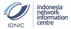 Trademark IDNIC (INDONESIA NETWORK INFORMATION CENTRE) + LOGO