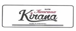 Trademark Batik Kencana Kirana