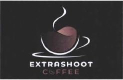 Trademark EXTRASHOOT COFFEE + Merek kata + lukisan/logo