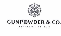 Trademark GUNPOWDER & CO. KITCHEN AND BAR + logo