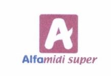 Trademark ALFAMIDI SUPER + LOGO