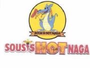 Trademark SOUSIS HOT NAGA + LOGO