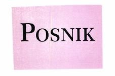 Trademark POSNIK