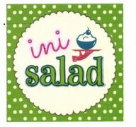 Trademark INI SALAD + LOGO