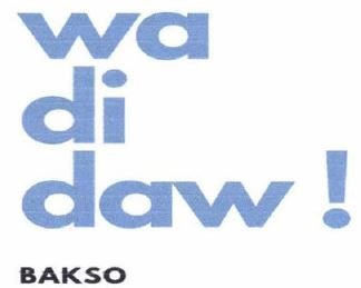 Trademark WADIDAW