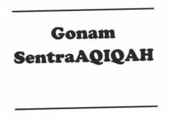 Trademark Gonam Sentra Aqiqah