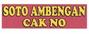 Trademark SOTO AMBENGAN CAK NO