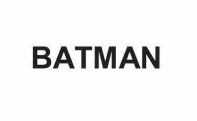 Trademark BATMAN