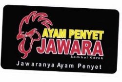 Trademark AYAM PENYET JAWARA + Logo