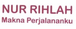 Trademark NUR RIHLAH - MAKNA PERJALANANKU