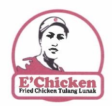 Trademark E'Chicken Fried Chicken Tulang Lunak + LOGO