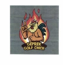 Trademark GEPREK GOLD CHICK + Logo