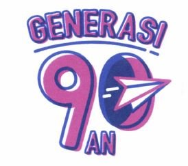 Trademark GENERASI 90AN + Logo