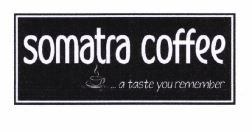 Trademark SOMATRA COFFEE